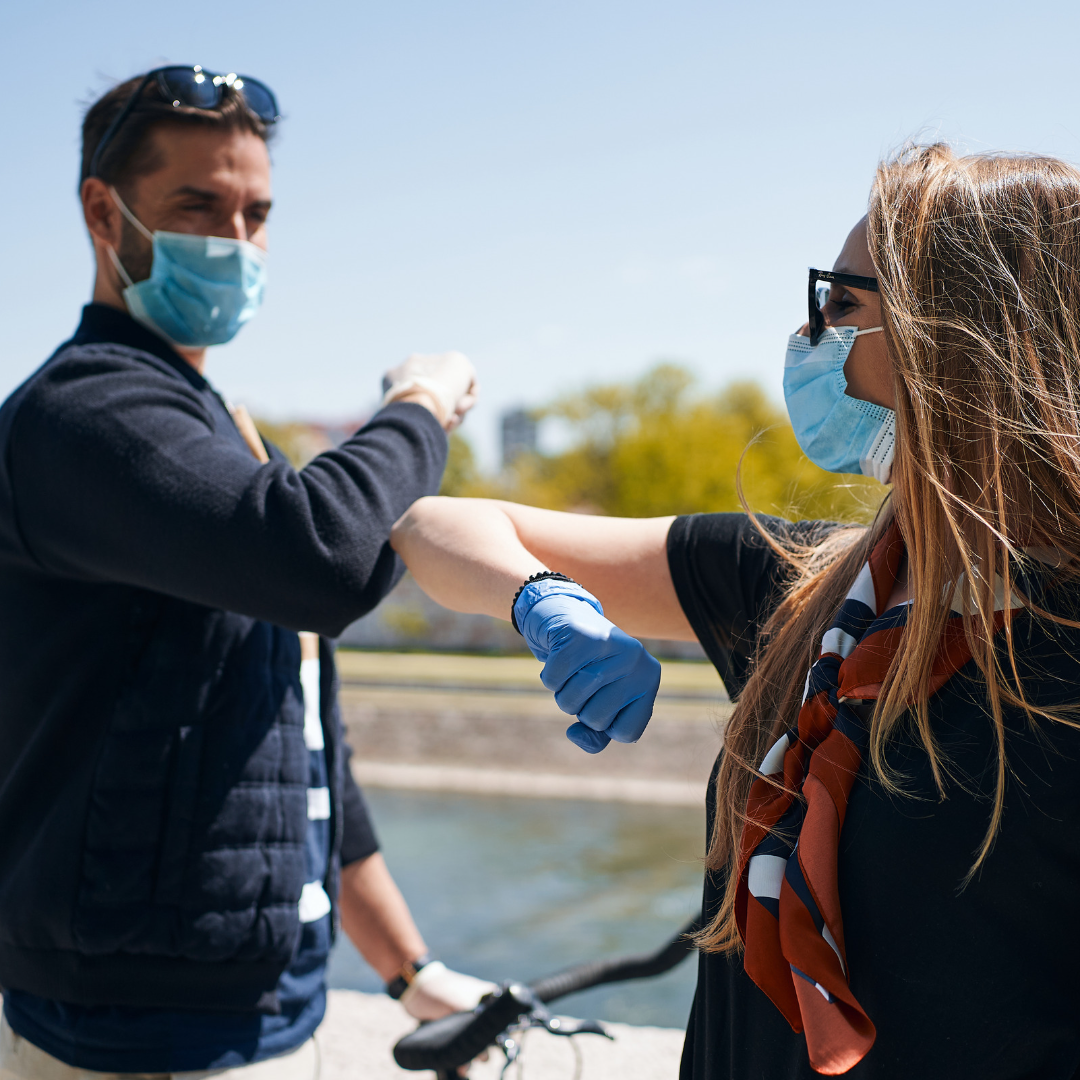 pandemic effects on the real estate industry is causing agents to wear masks and be thoughtful to their clients